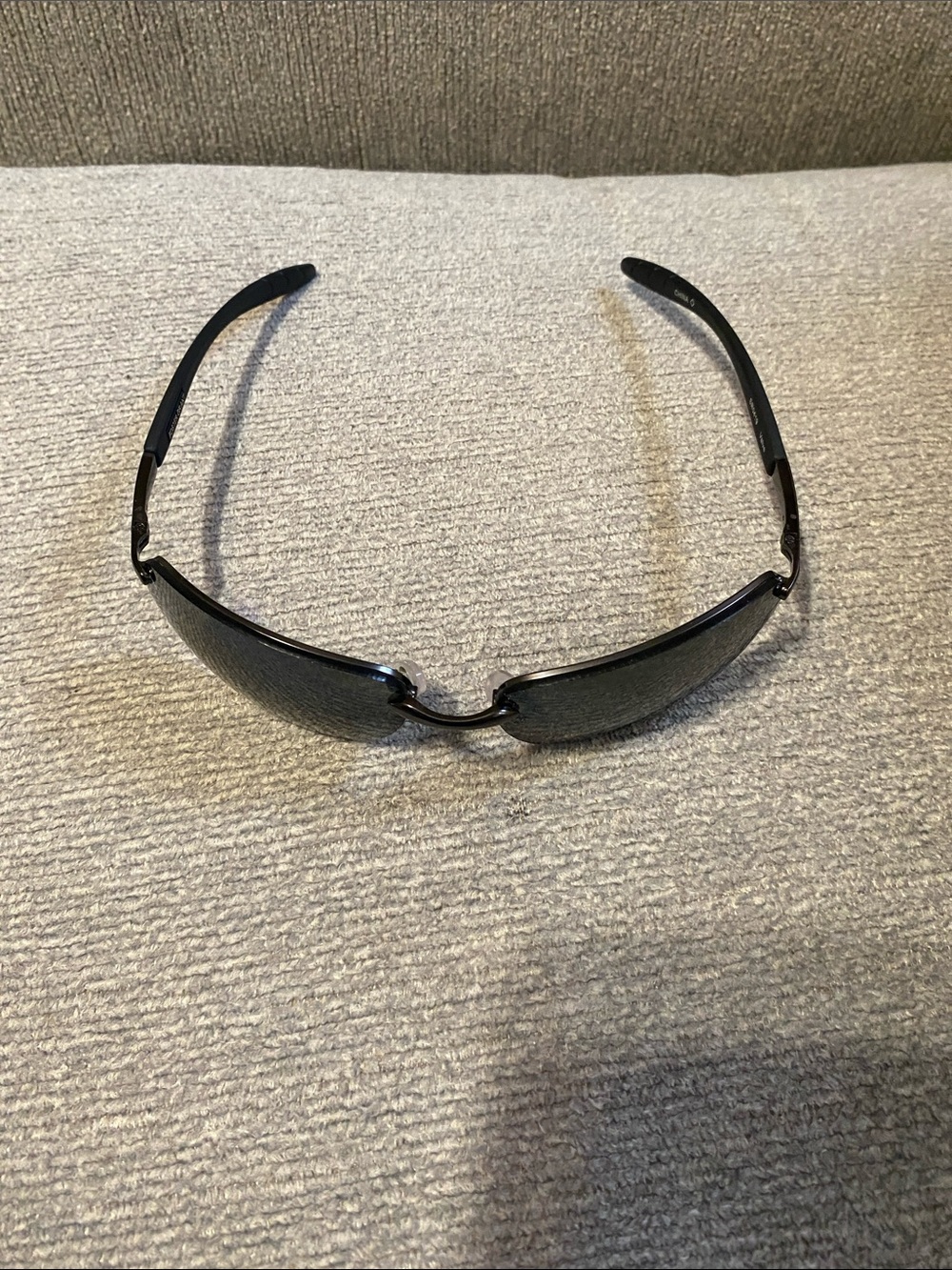 Foster Grant Black Wraparound Polarized Sunglasses